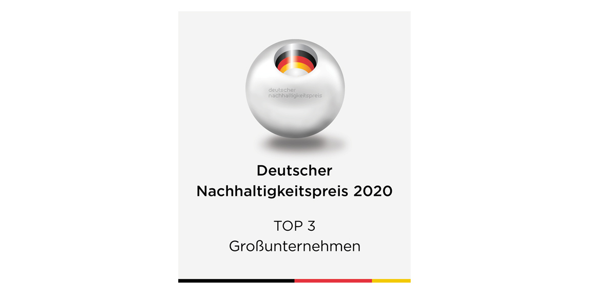 German Sustainability Award top three (2020)